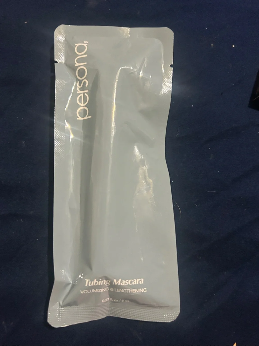 Persona Black Mascara in Light Blue Tube